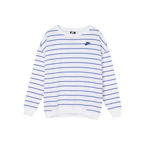 Nike Т-рубашка с рукавом-трубкой женская белая