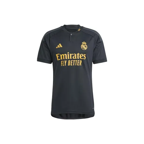Adidas Real Madrid Футбол Джерси Мужской Черный
