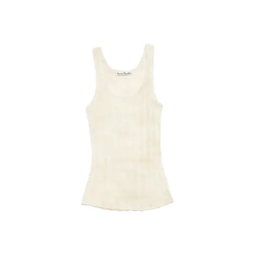 ACNE STUDIOS SS25 Бежевые Женские Майки
