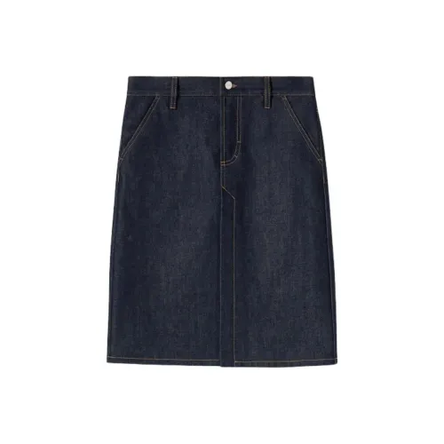 GUCCI SS25 Юбка Женская Темно-синяя