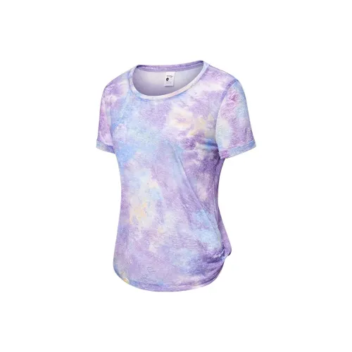 Saucony Ослепительный цвет Tie Dye Набор Женские Футболки