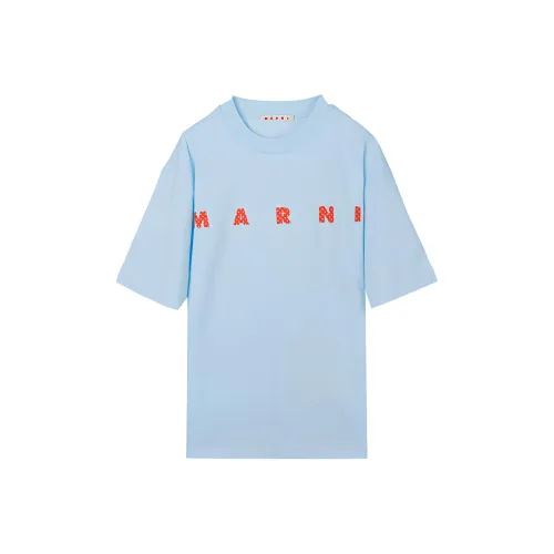 MARNI Светло-синие Женские Рубашки T