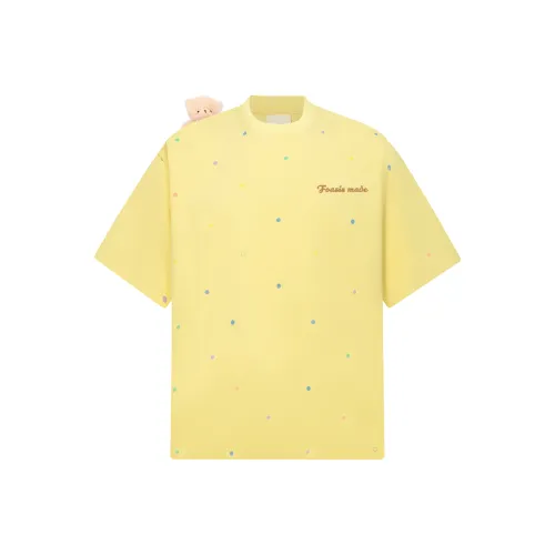 FOASIS Т-рубашка с оборванным рукавом женская желтая