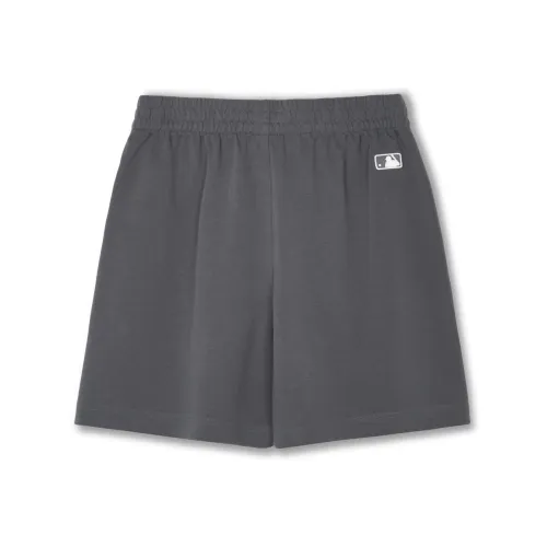 Шорты MLB Base Logo Casual Унисекс Угольный Серый
