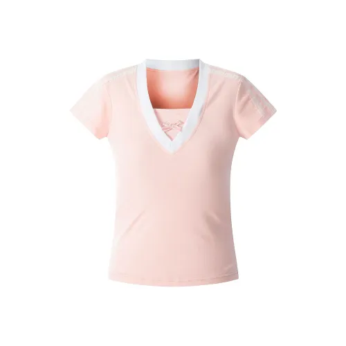Vine Color T Рубашка Женская Розовая