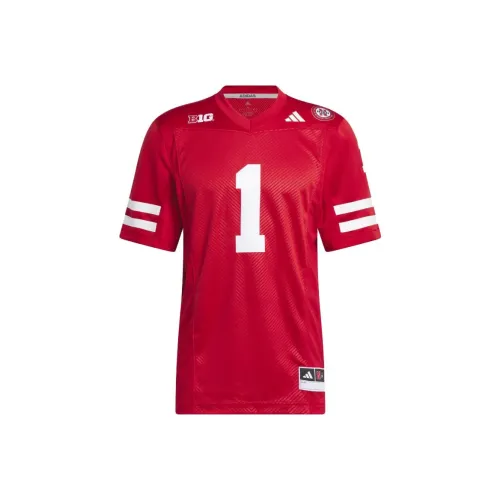 Adidas Red Men's Football Jersey Adidas Красный Мужской Футбольный Джерси