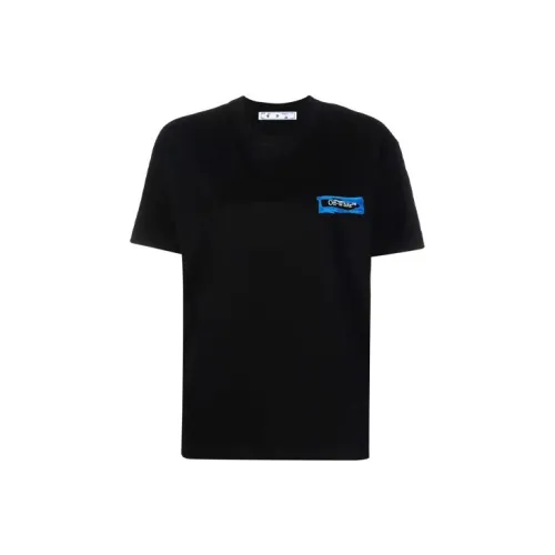 Off Белый FW21 Черный Женские Футболки