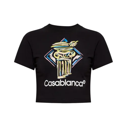 CASABLANCA T-рубашка Женская Черная