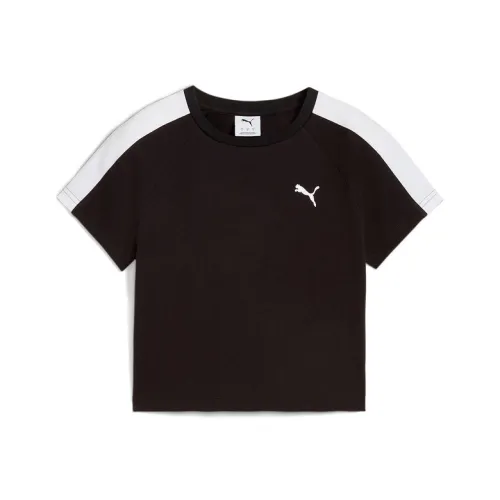 PUMA T7 Черные Женские Футболки