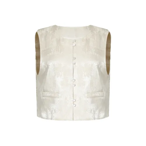 THE SEA LIFE Майка Женская Белая Абрикос