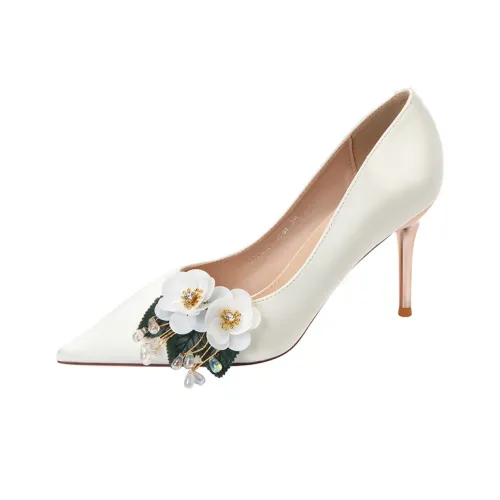 Zomila Узкий каблук Высокие каблуки Женские Белые