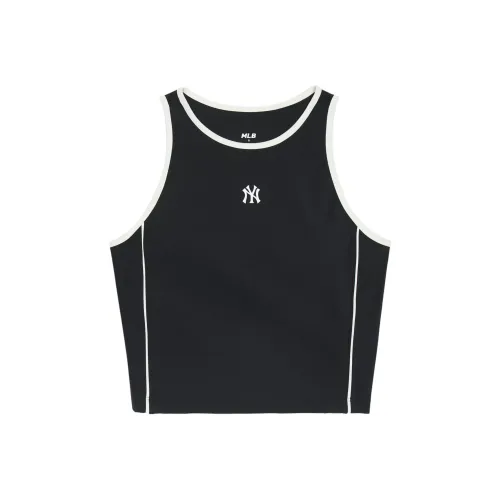 Mlb Base Logo Нью-Йорк Янкис Майка Женская Черная