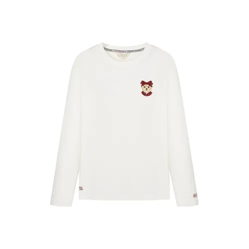 Teenie Weenie T Рубашка Женская Айвори Белая