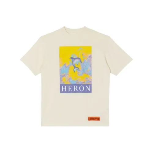 HERON PRESTON Бежевые Женские Т-рубашки
