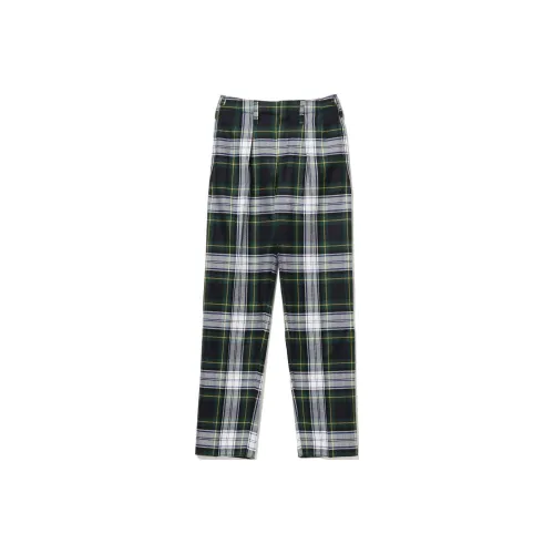 BEAMS Зеленые Мужские Повседневные Штаны