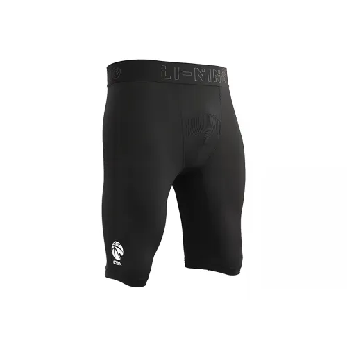 Шорты для спорта с подкладкой мужские черные