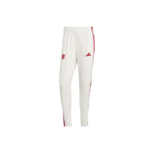 Adidas Manchester United White Men's Sports Pants