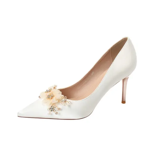 Zomila Низкий каблук Высокий каблук Женские Экрю