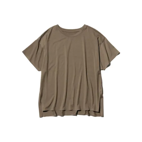 UNIQLO AIRism Mesh Series T-Shirt Женская Хаки