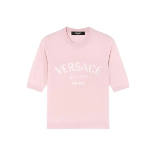 VERSACE Розовые Женские Футболки