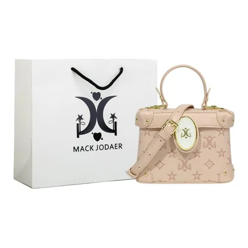 MACK JODAER Сумка из синтетической кожи Box женская цвет персик