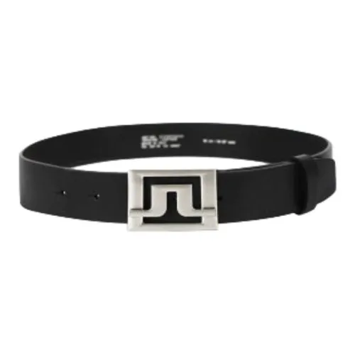 J.Lindeberg Кожаные ремни Мужской Черный Ширина 3,5CM