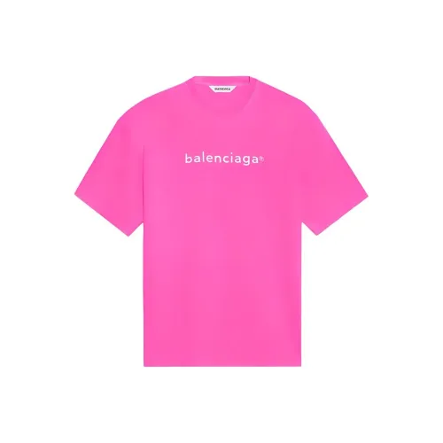 Balenciaga SS21 T-Shirt Женская Розовая
