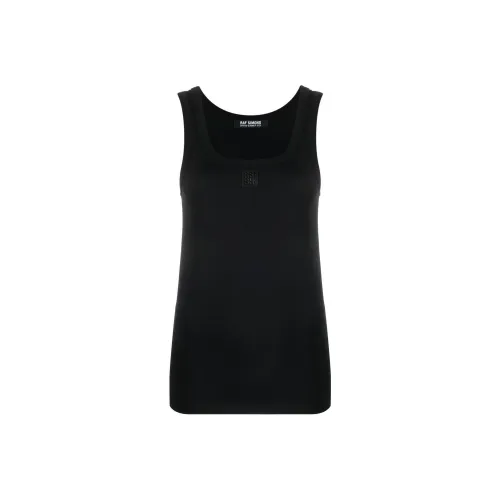 RAF SIMONS Майка Женская Черная