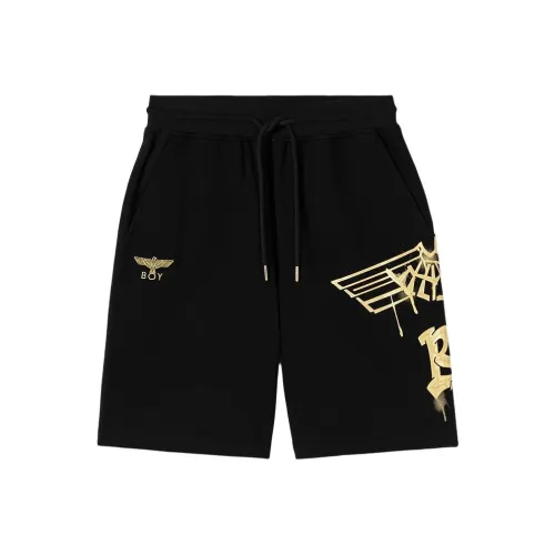 Boy London Повседневные шорты Мужские Черные