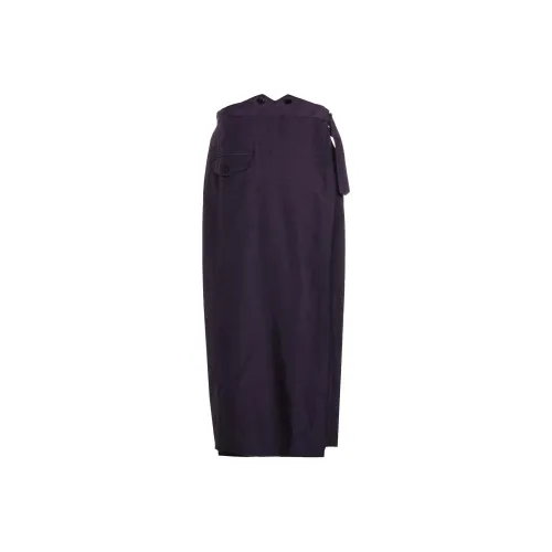 Yohji Yamamoto Юбка Мужская Фиолетовая