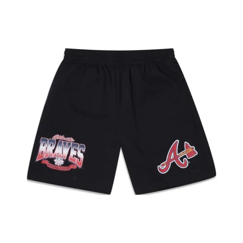 New Era Atlanta Braves Повседневные шорты Унисекс Черный