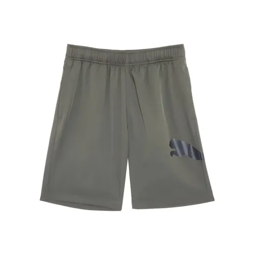 PUMA ESS Плетеные шорты 9' M Повседневные шорты Мужской Темно-оливковый