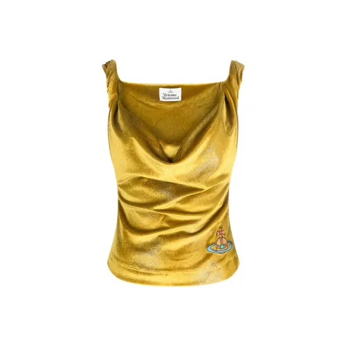 Vivienne Westwood Золотые Женские Т-рубашки