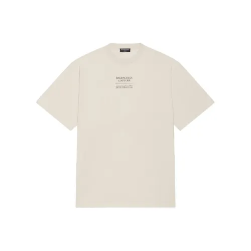 BALENCIAGA Бежевые Женские Футболки