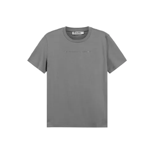 'S MAX MARA T-рубашка Женская Серого цвета