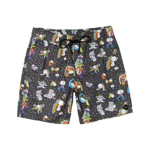 RVCA Мужские Повседневные Шорты Черные