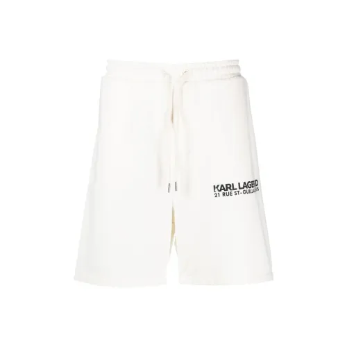 Спортивные шорты KARL LAGERFELD Мужские Белые