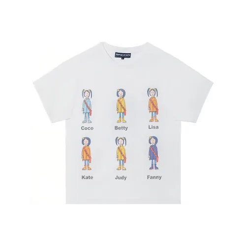 TEMPLER OF FAITH Рукав с спущенным плечом T-рубашка Унисекс Белый