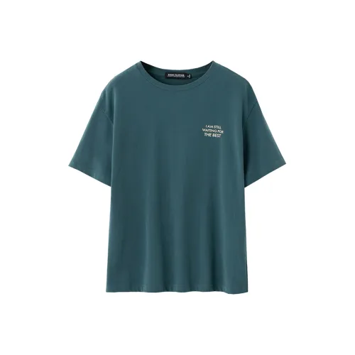 SOON FLOWER T-рубашка Женская Морская трава Синяя