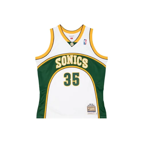 MITCHELL NESS Баскетбольная Джерси Мужская Белая