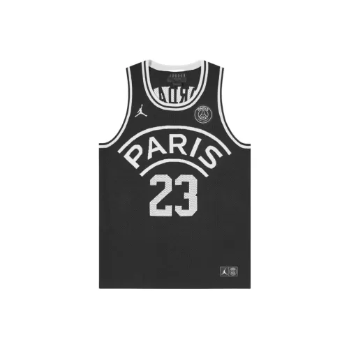 Jordan Paris Saint Germain Черная Мужская Баскетбольная Форма