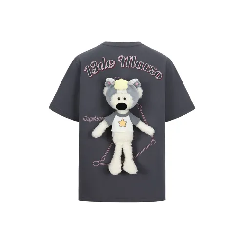 13 DEMARZO T-Shirt Унисекс Темно-Серый