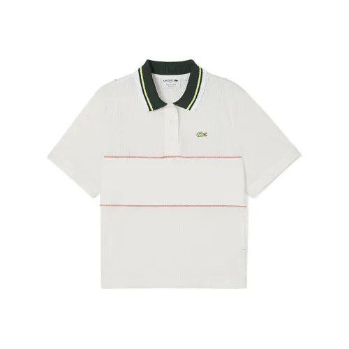 lacoste Белые Женские Футболки
