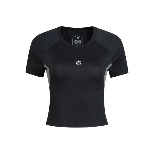 GUUKA TECH T-Shirt Женская Черная