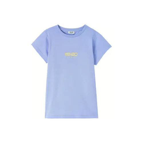 KENZO Лаванда Фиолетовый Женские Т-рубашки
