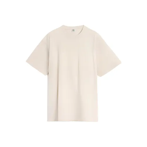 TOTEME Рукав с оборванным плечом T-рубашка Женская Жемчужно-белый