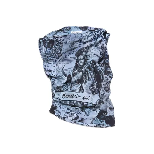 ACNE STUDIOS 2024 Осенне-Зимняя Коллекция Серые Женские Майки