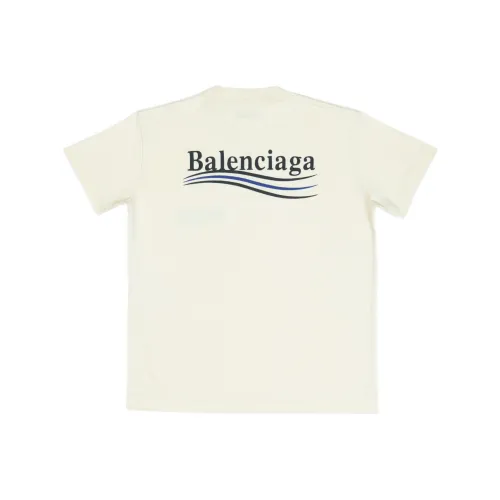 Balenciaga T-Shirt Женская Бежевая