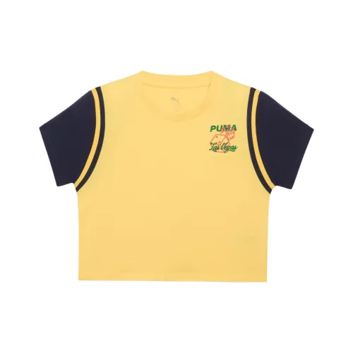 PUMA Желтые Женские Футболки