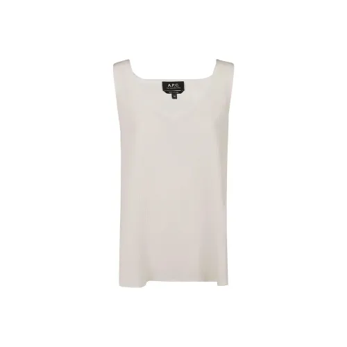 A.P.C Белые Женские Майки